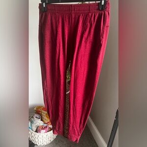 No Bull (L) - Cranberry Jogger Pants